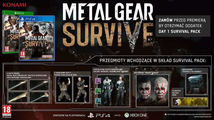 Metal Gear Survive /materiały prasowe