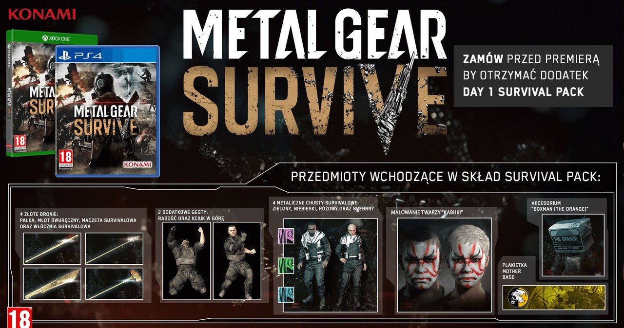 Metal Gear Survive /materiały prasowe