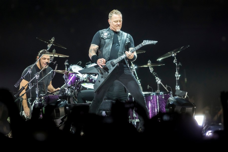 Metallica na koncercie w Budapeszcie /	Balazs Mohai /PAP/EPA