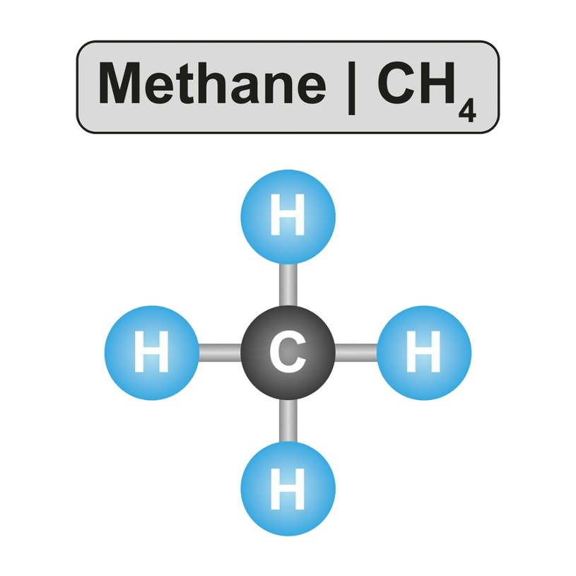 Metan (CH4) jest głównym składnikiem gazu ziemnego (gaz ziemny) i biometanu (gaz z odpadów rolniczych) /East News