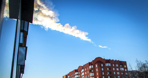 Meteor czelabiński /AFP