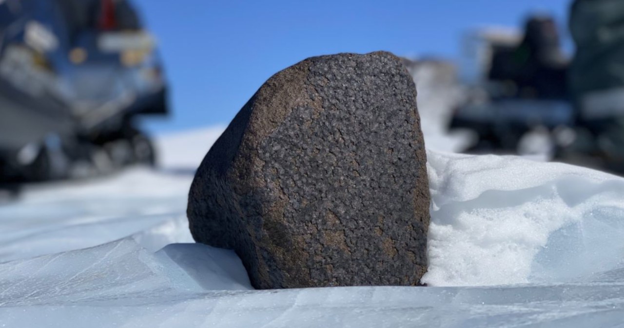 Meteoryt odkryty na Antarktydzie /Twitter / @SPACEdotcom /Twitter