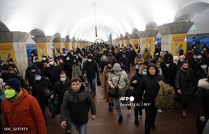 Metro w Kijowie pełni funkcję schronów. Przetrwają nawet atak nuklearny