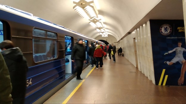 Metro w Kijowie /Mateusz Chłystun /RMF FM