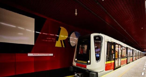 Metro w Warszawie ze składami Inspiro /Informacja prasowa