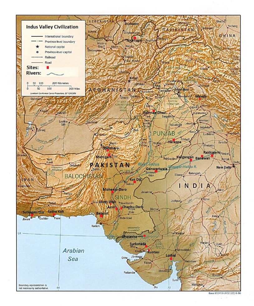Metropolię nad Indusem stworzyli najprawdopodobniej przedstawiciele ludu pochodzenia drawidyjskiego, którzy zostali z czasem wyparci na południe przez wojowniczych Ariów /Wikimedia Commons /domena publiczna