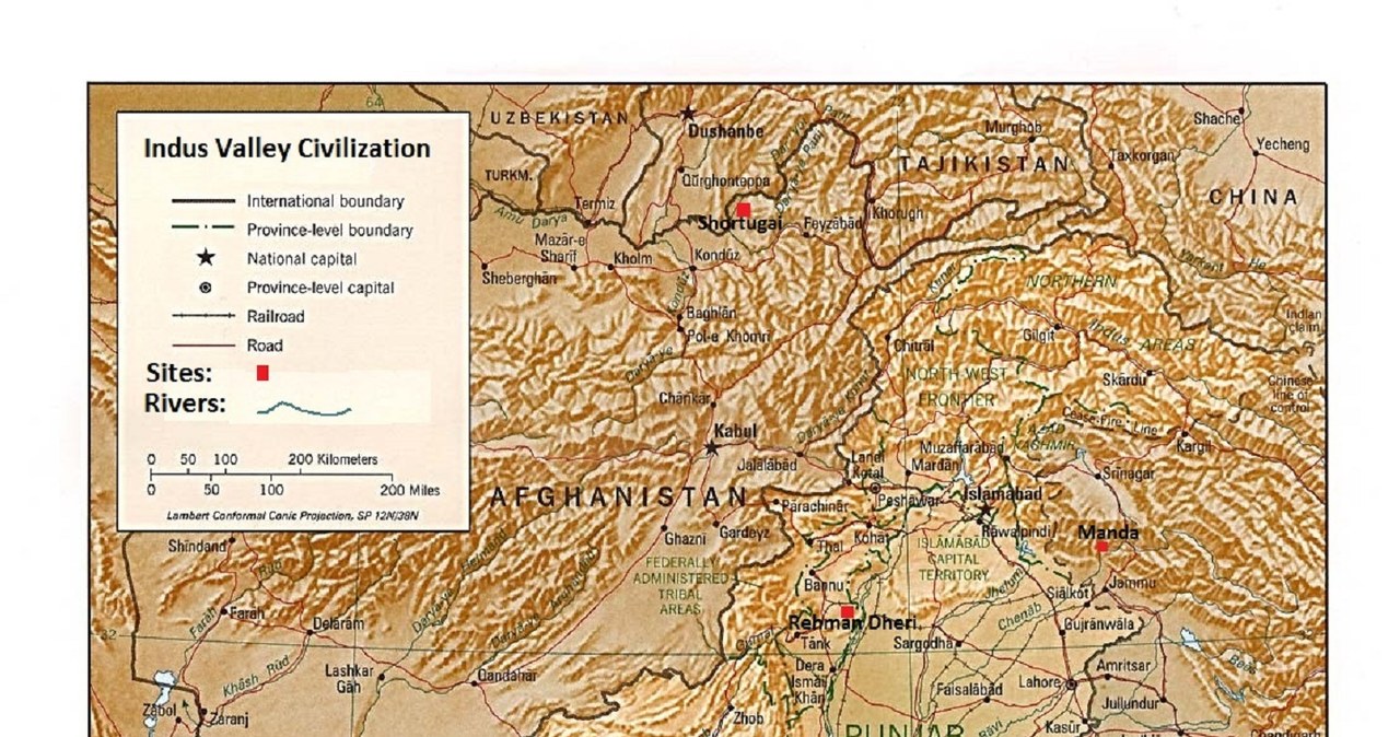 Metropolię nad Indusem stworzyli najprawdopodobniej przedstawiciele ludu pochodzenia drawidyjskiego, którzy zostali z czasem wyparci na południe przez wojowniczych Ariów /Wikimedia Commons /domena publiczna