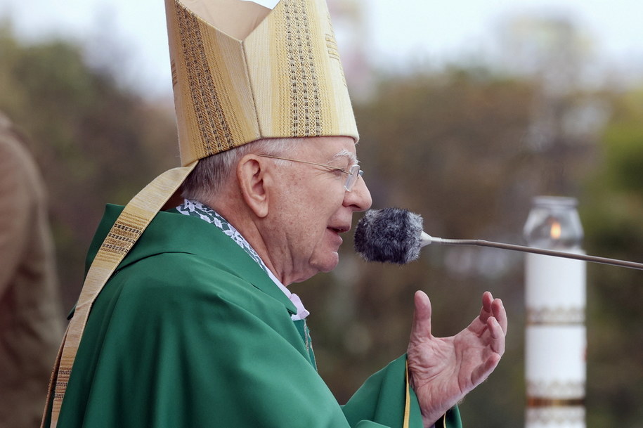 Metropolita krakowski abp Marek Jędraszewski. /Waldemar Deska /PAP