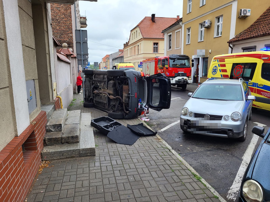 Mężczyzna jechał pod prąd /KWP w Bydgoszczy /