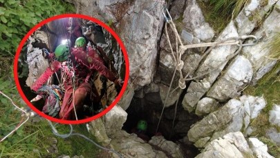 Mężczyzna uwięziony w jaskini. Dramatyczna akcja ratunkowa