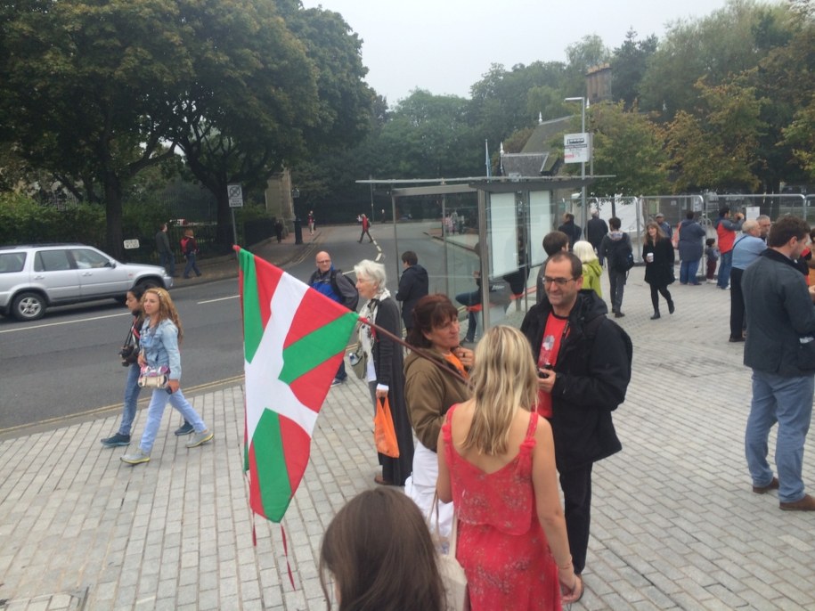 Mężczyzna z Kraju Basków /Krzysztof Berenda /RMF FM