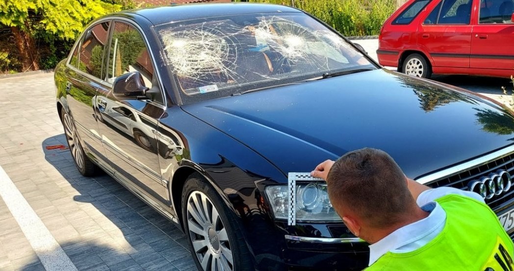 Mężczyzna zdemolował auto byłego pracodawcy /Policja