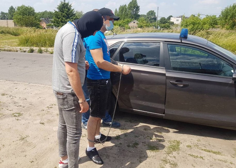 Mężczyzna został aresztowany /Policja Mazowiecka  /