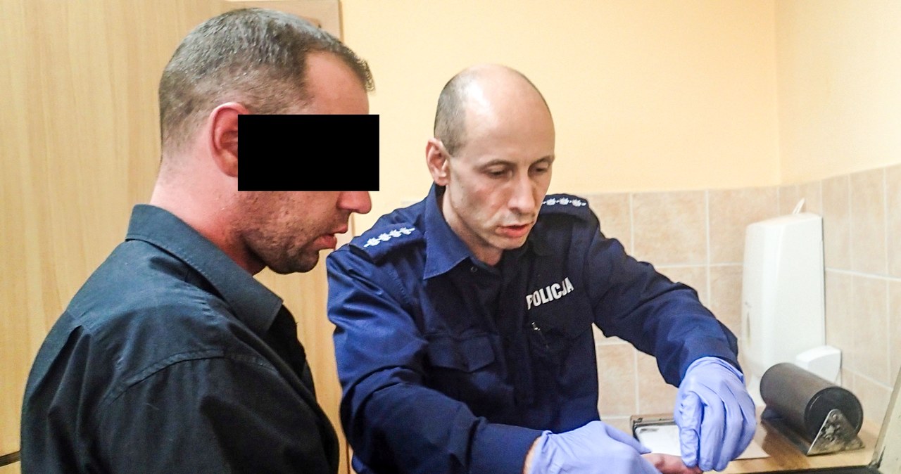 Mężczyzna został zatrzymany przez policję /Policja