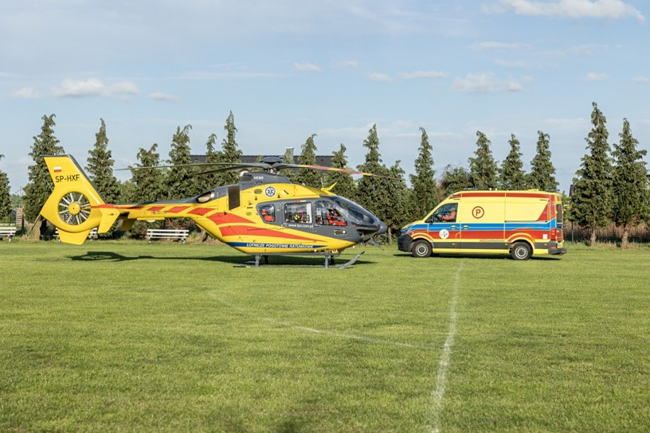 ​Poważny wypadek wójta w szkole. Spadł z wysokości