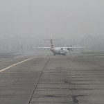 Mgła paraliżuje ruch na lotnisku w Balicach