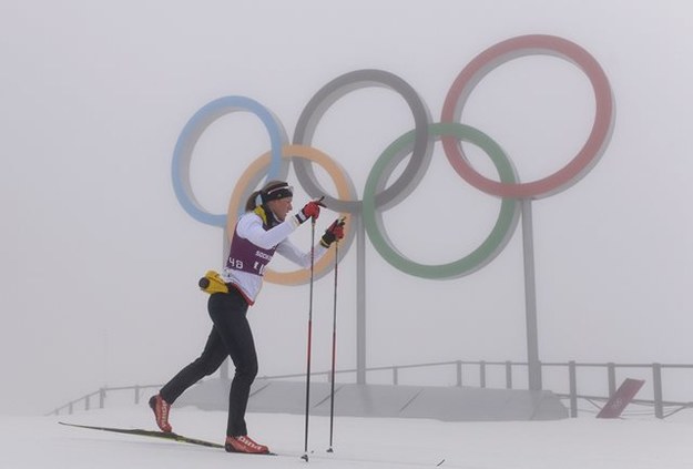 Mgła sparaliżowała igrzyska w Soczi /Hendrik Schmidt /PAP/EPA