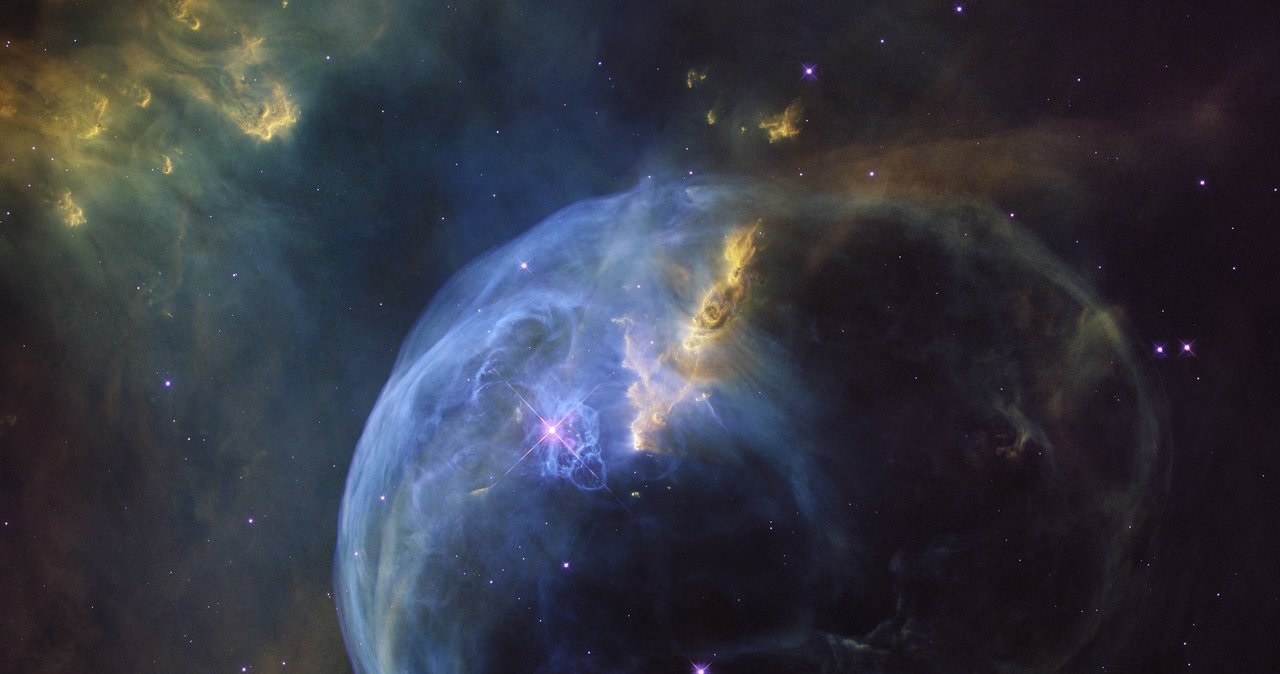 Mgławica Bąbel znana także jako NGC 7635 /NASA