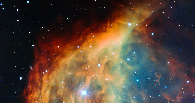 Mgławica Meduza na obrazie z teleskopu VLT. /materiały prasowe