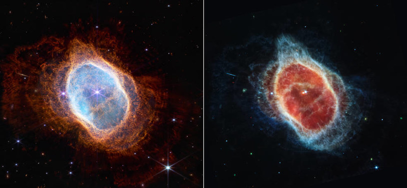 Mgławica Południowy PIerścień /NASA, ESA, CSA, STScI /NASA