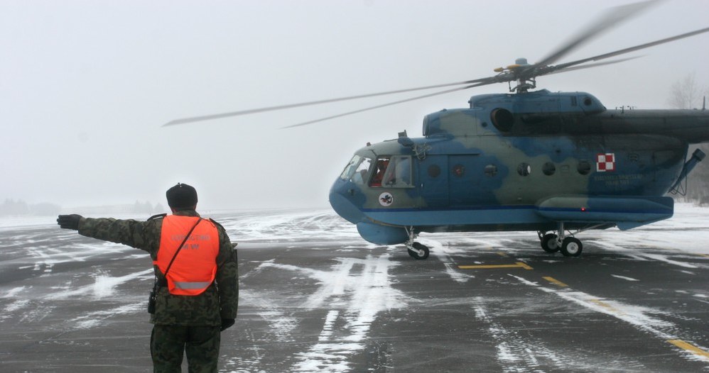 Mi-14PŁ moze latać w każdych warunkach pogodowych /MICHAL SZLAGA/REPORTER /East News