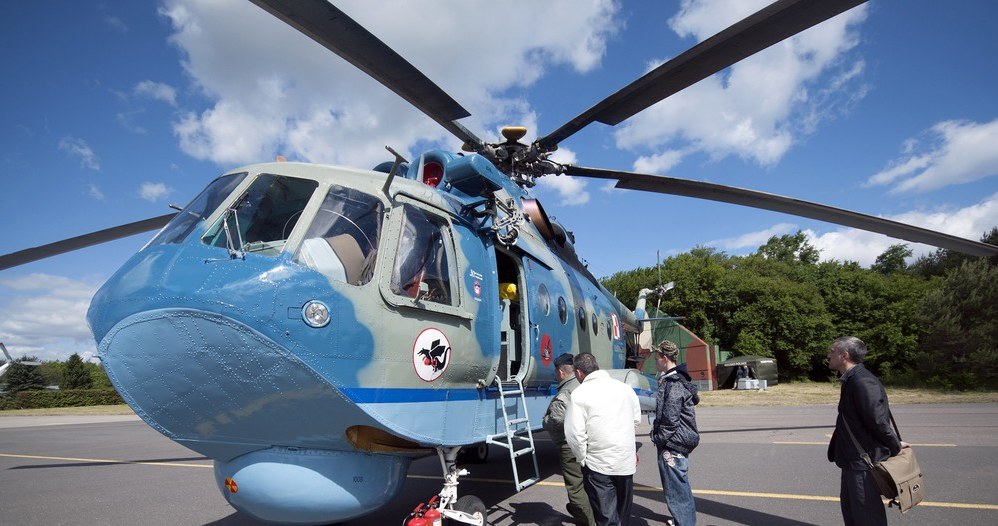 Mi-14PŁ na każdych pokazach wzbudzał wielkie zainteresowanie /Marek Michalak /East News