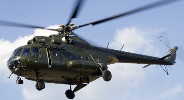 Mi-8 - największe śmigłowce polskiej policji /Informacja prasowa