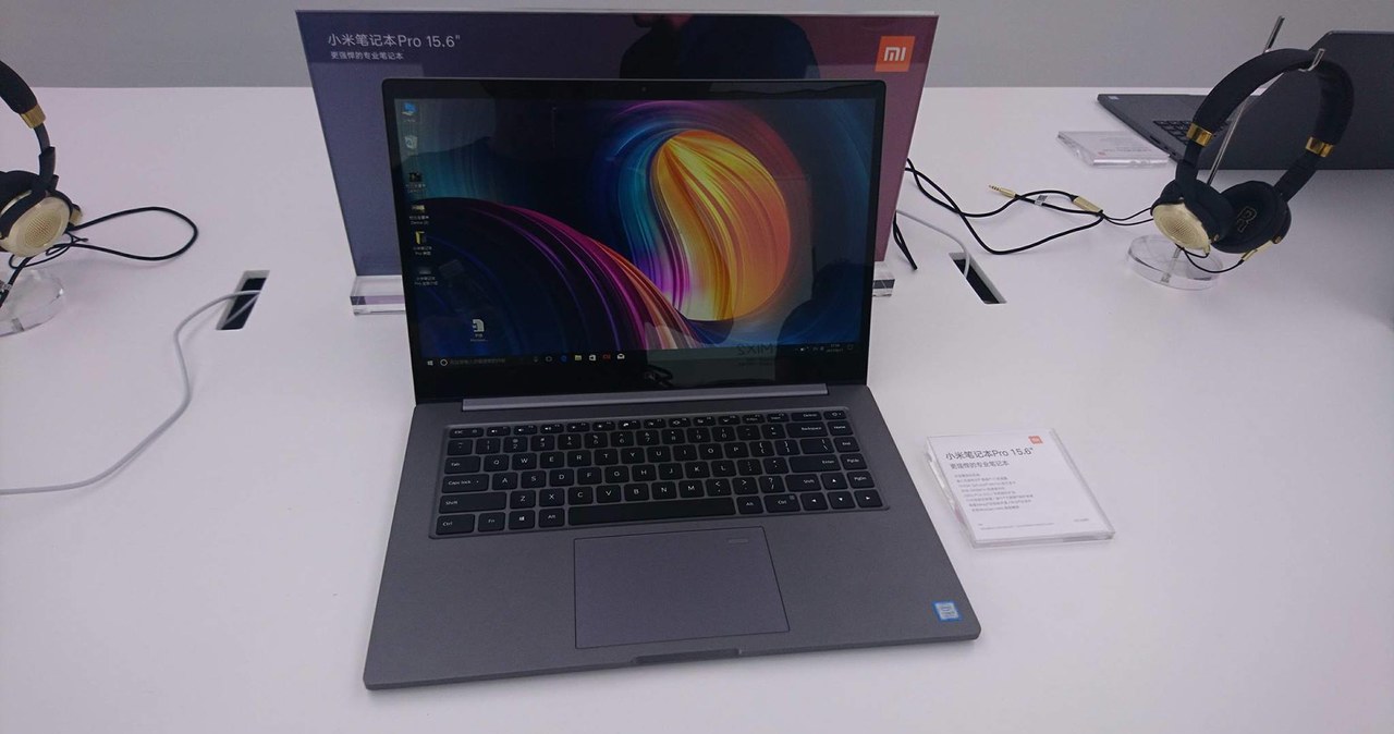 ​Mi Notebook Pro - zdjęcie z premiery w Pekinie /INTERIA.PL