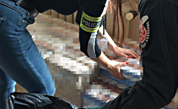 Miały być śmieci, były papierosy