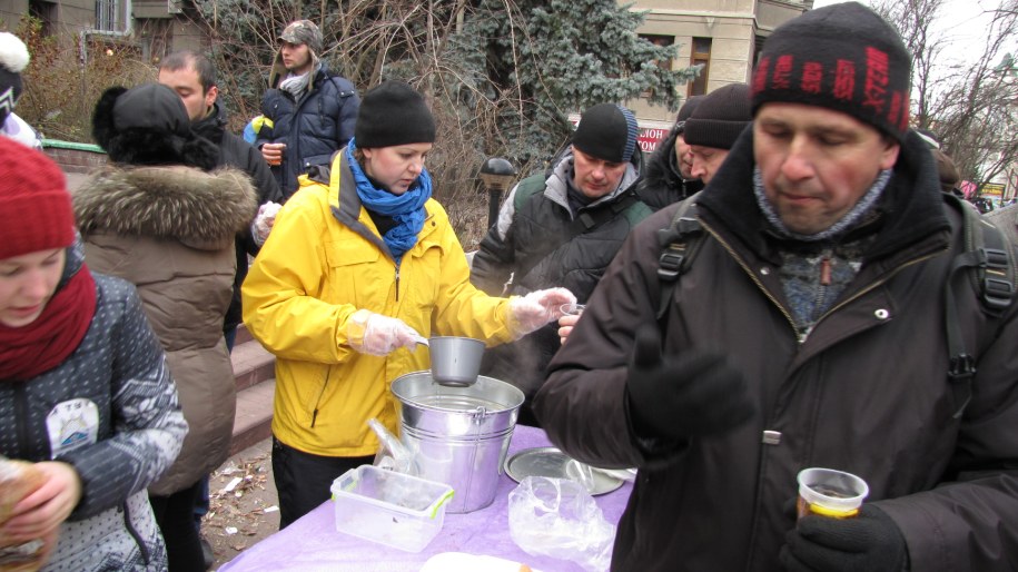 Miasteczko na Euromajdanie /Przemysław Marzec /RMF FM