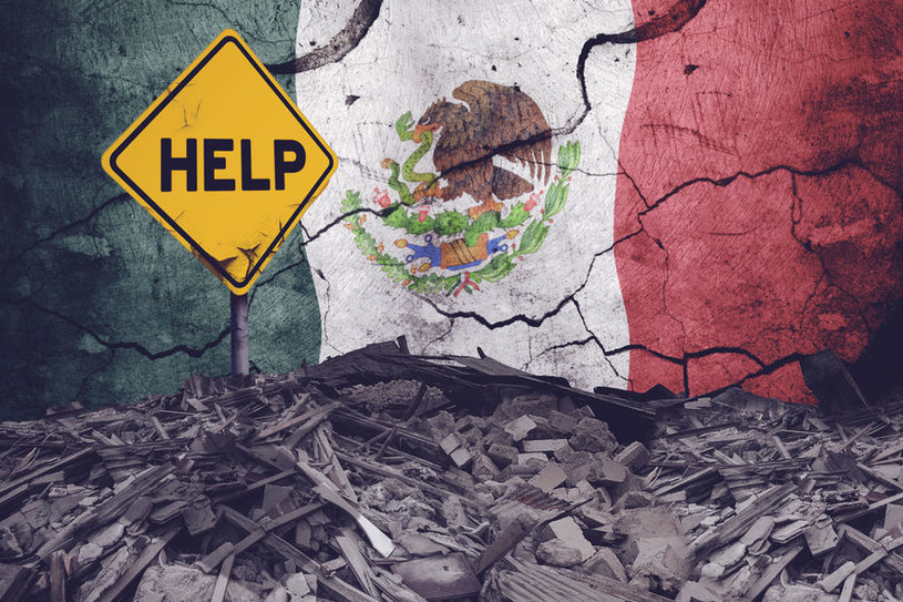 Miasto Meksyk leży na styku płyt tektonicznych. Trzęsienie ziemi zawsze jest tu aktualnym zagrożeniem /123RF/PICSEL