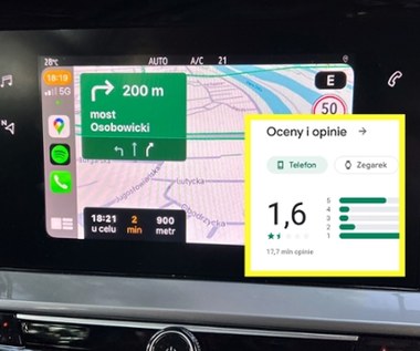 Miażdżąca ocena Map Google. Polscy kierowcy zmieniają nawigację