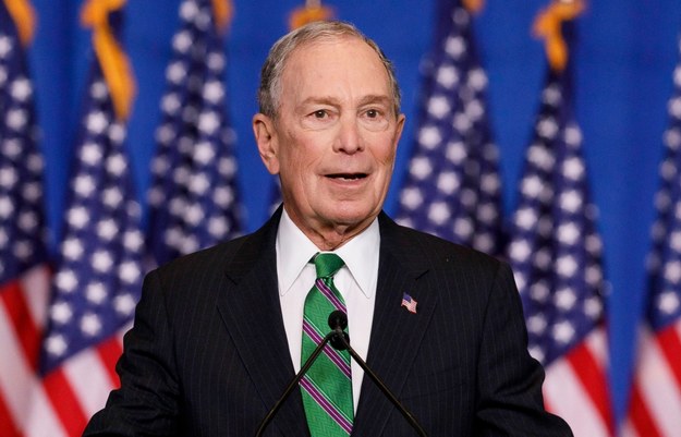 Michael Bloomberg przekaże 18 mln dolarów Narodowemu Komitetowi Demokratów /JUSTIN LANE /PAP/EPA
