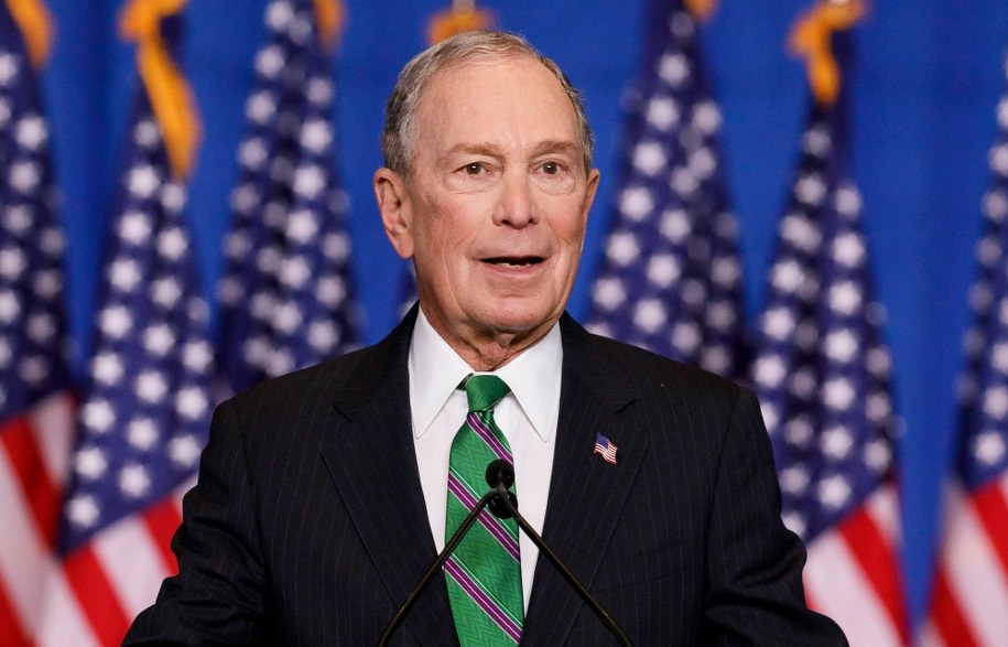 Michael Bloomberg przekaże 18 mln dolarów Narodowemu Komitetowi Demokratów /JUSTIN LANE /PAP/EPA