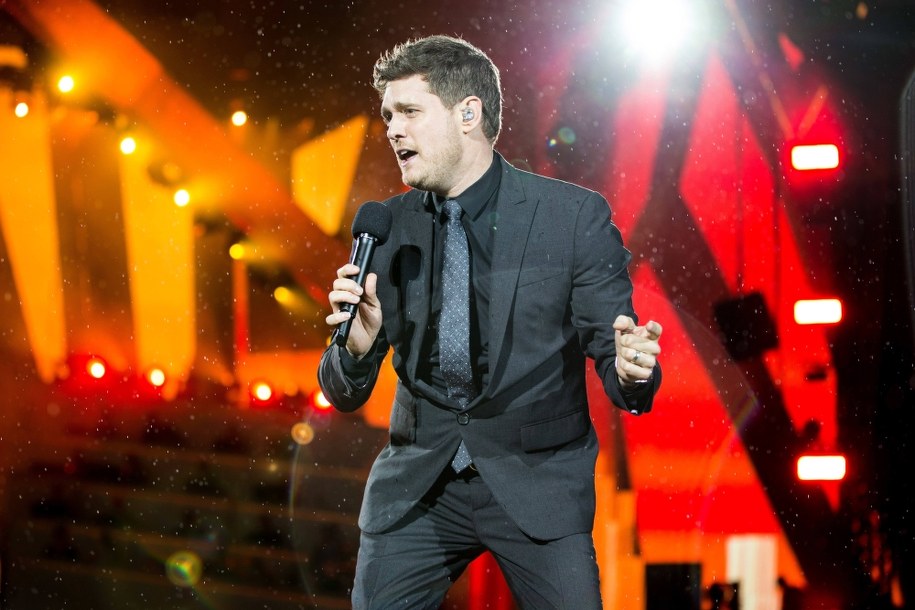 Michael Buble na koncercie w Hyde Parku / 	Tom Rose /PAP/EPA