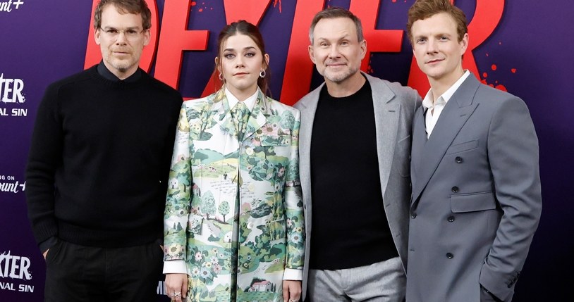 Michael C. Hall, Molly Brown, Christian Slater, Patrick Gibson /Taylor Hill/FilmMagic /Getty Images