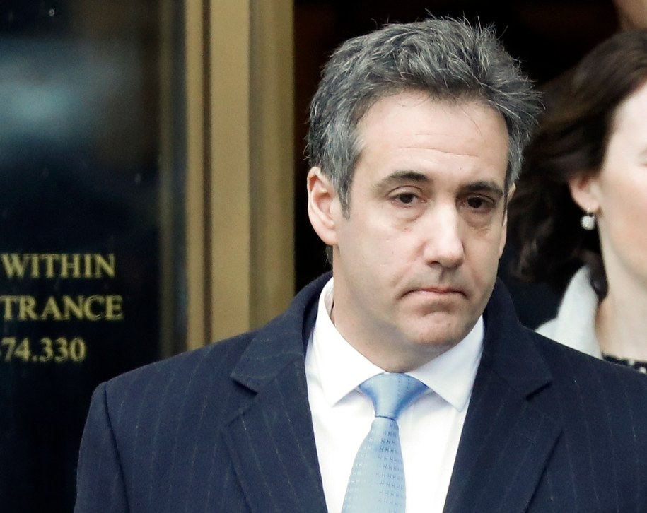 Michael Cohen przyznał się do zarzucanych mu czynów /JASON SZENES    /PAP/EPA