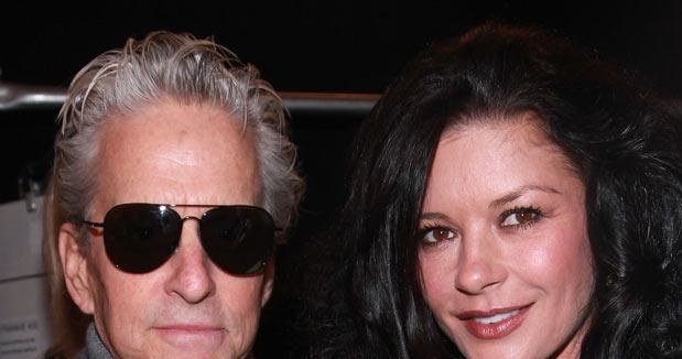 Michael Douglas i Catherine Zeta-Jones, fot. Astrid Stawiarz &nbsp; /Getty Images/Flash Press Media