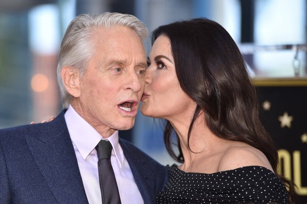 Michael Douglas i Catherine Zeta-Jones /Hahn Lionel/ABACA/ /PAP/EPA