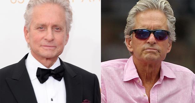 Michael Douglas nie miał raka krtani, tylko języka. /Getty Images/Flash Press Media