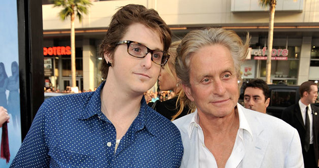 Michael Douglas z synem Cameronem, fot. Kevin Winter &nbsp; /Getty Images/Flash Press Media