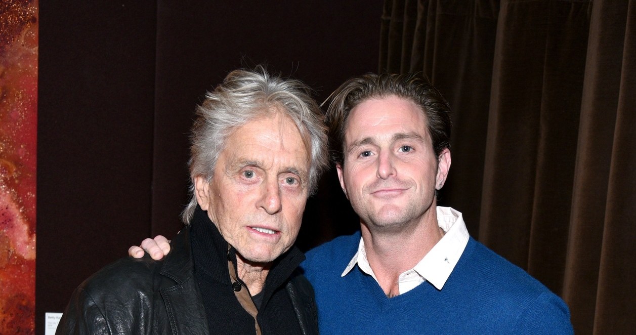 Michael Douglas z synem Cameronem /Erik Pendzich/REX/Shutterstock /East News