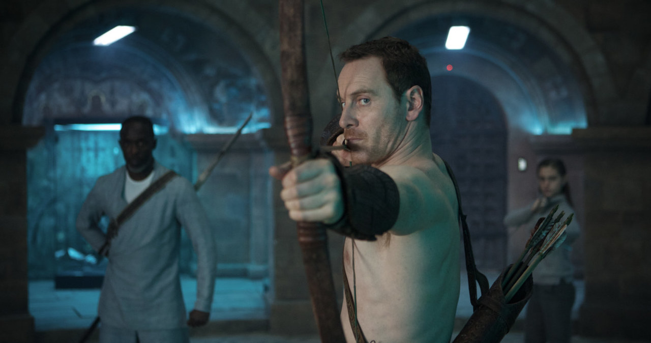 Michael Fassbender w filmie "Assassin's Creed" /materiały dystrybutora