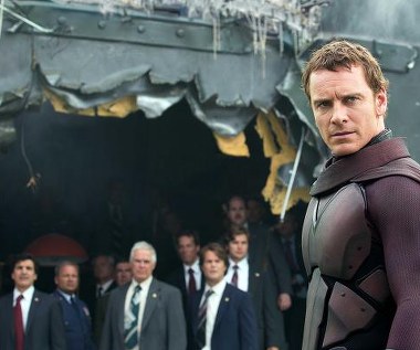 Michael Fassbender w scenie z filmu "X-Men: Przeszłość, która nadejdzie"