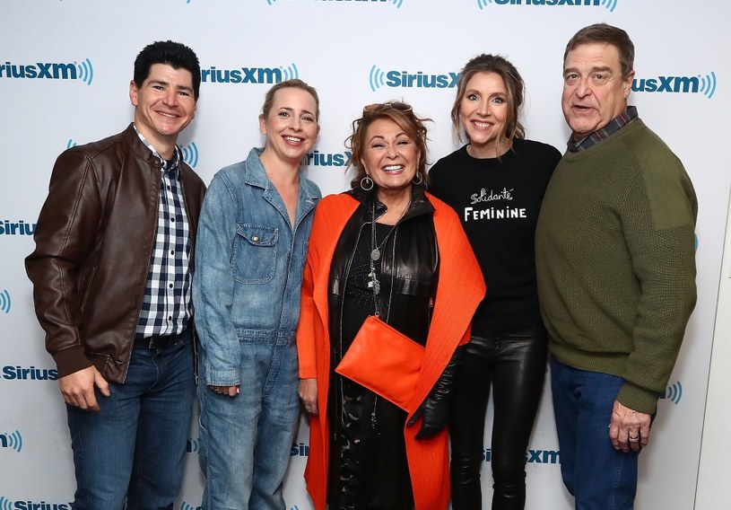 Michael Fishman, Lecy Goranson, Roseanne Barr, Sarah Chalke, John Goodman /Astrid Stawiarz /Getty Images