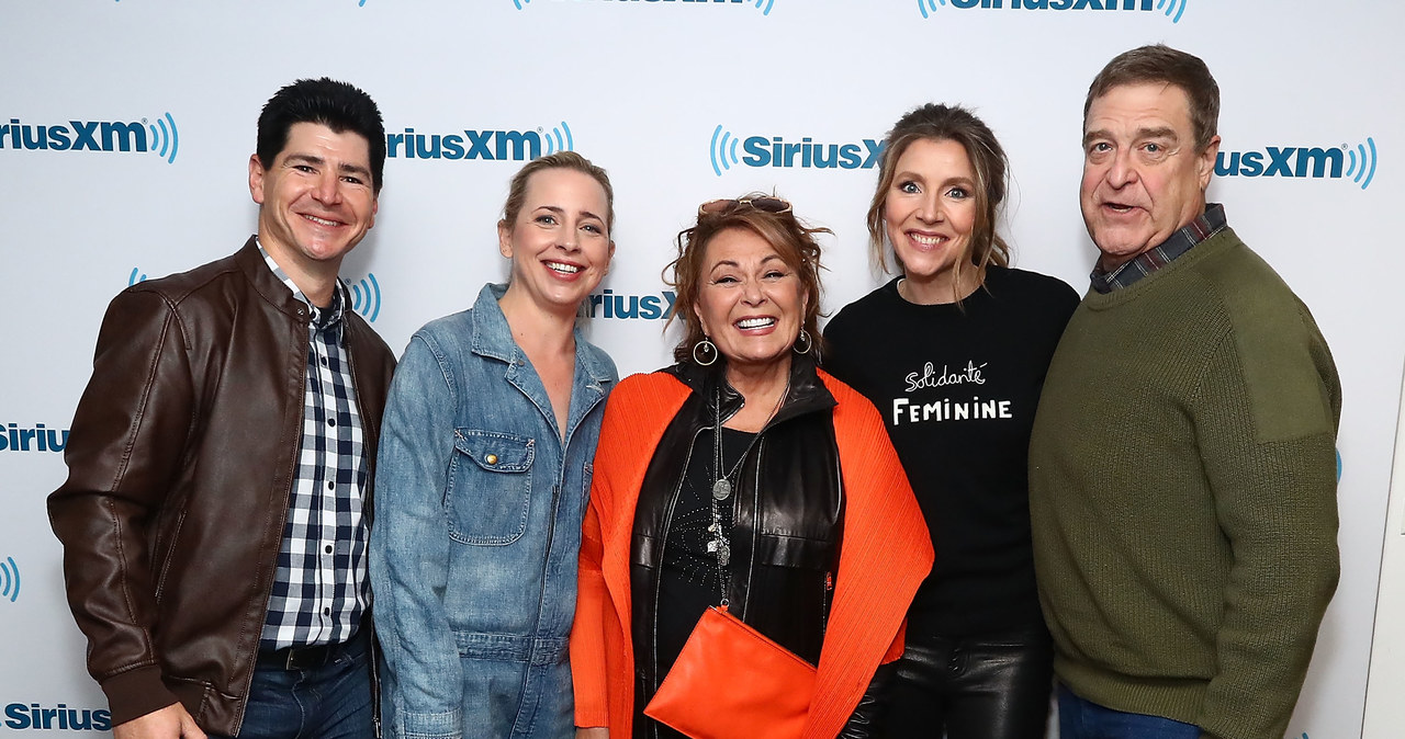 Michael Fishman, Lecy Goranson, Roseanne Barr, Sarah Chalke, John Goodman /Astrid Stawiarz /Getty Images