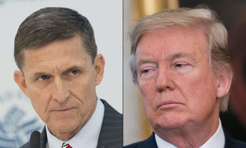 Michael Flynn i Donald Trump /AFP