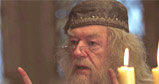 Michael Gambon jako profesor Dumbledore /