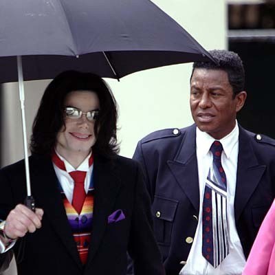 Michael i Jermaine Jacksonowie /arch. AFP