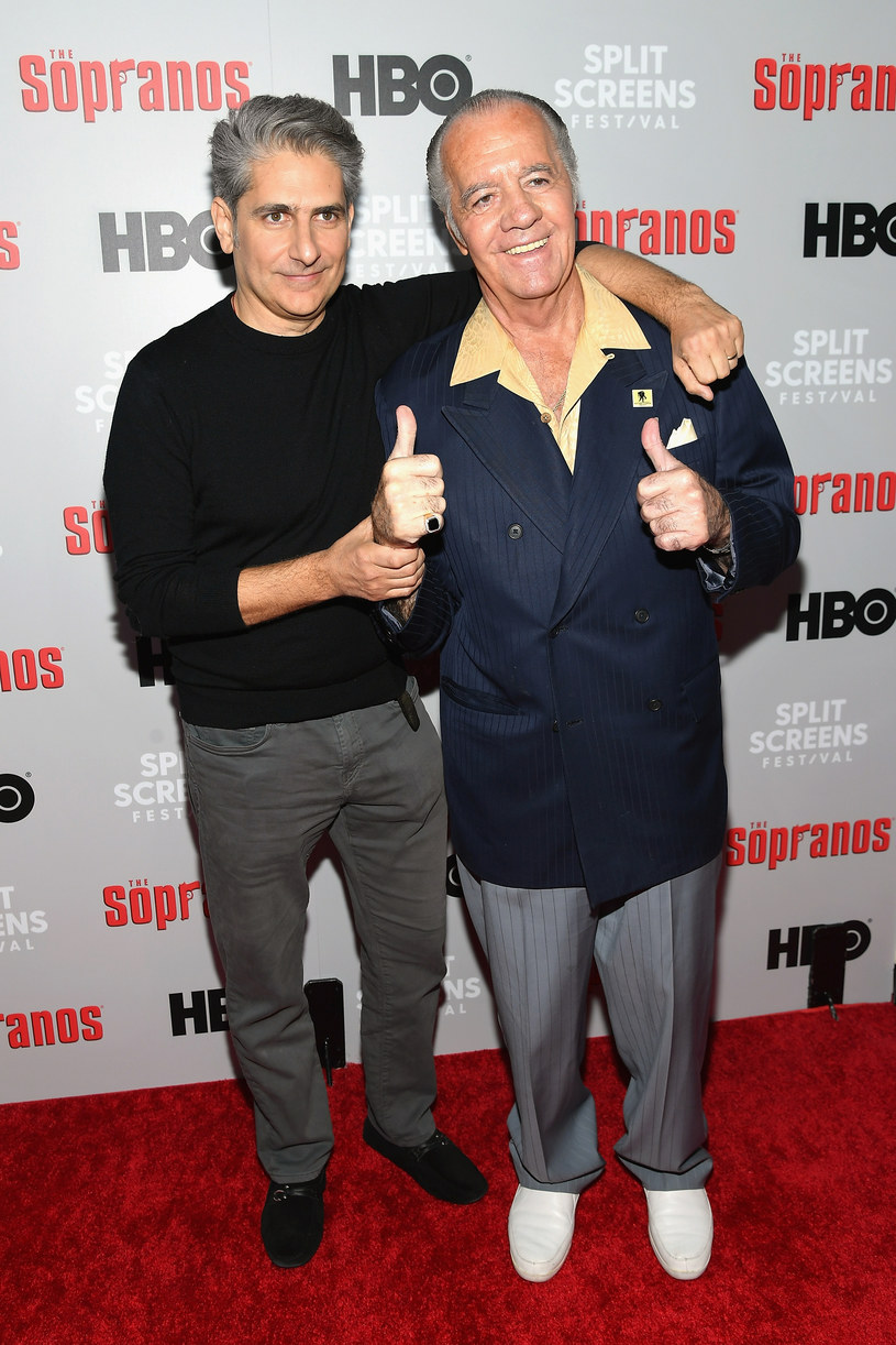 Michael Imperioli	(Christopher Moltisanti) i Tony Sirico	(Paulie  Gualtieri) /Getty Images